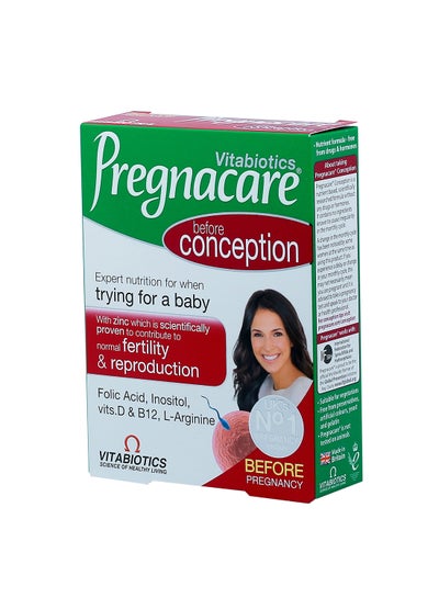 Buy Pregnacare Conception Dietary Supplement - 30 Tablets in UAE