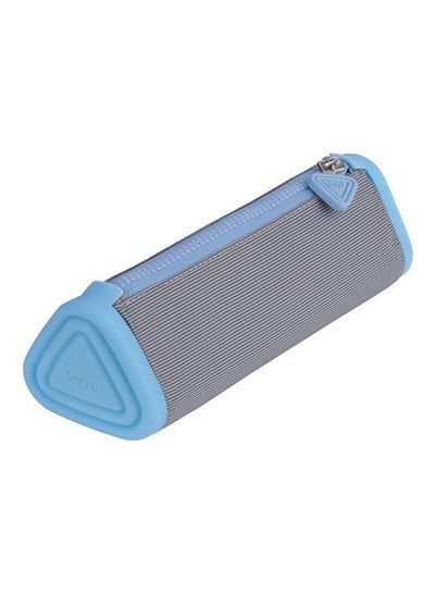 اشتري Silicone Triangle School Pencil Case أزرق في مصر