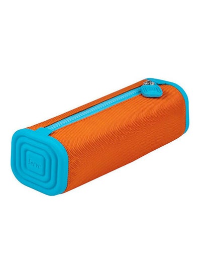 Buy Silicone Square School Pencil Case Orange in Egypt