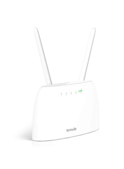 Buy 4G  VoLTE N300 Wi-Fi Gigabit Router, Parental Control, Connects Up to 32 Devices - 4G06 White in UAE