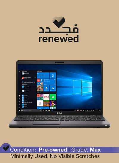 اشتري مُجدد - نوت بوك لاتيتيود 5500 إصدار (2019) بشاشة مقاس 15.6 بوصة ومعالج إنتل كور i5/الجيل الثامن/ذاكرة رام 8 جيجابايت/محرك أقراص SSD سعة 512 جيجابايت/بطاقة رسومات إنتل 620 بدقة فائقة الوضوح أسود في السعودية