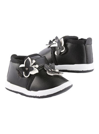 Buy Casual Leather Low Top Sneaker Black in Egypt