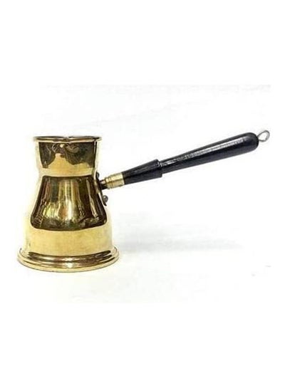 اشتري Indian Copper Coffee Pot  Wood Hand Gold في مصر