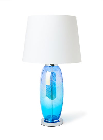 Buy Azure Glass Table Lamp | Lampshade Unique Luxury Quality Material For Stylish Homes in UAE