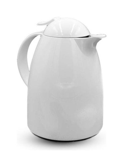 Buy Auberge Quick Tip Vacuum Flask White 17x14x12cm in UAE