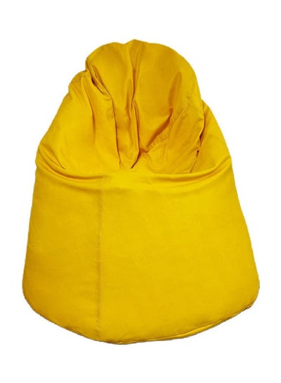 Buy PVC Bean Bag Yellow 90cm in UAE