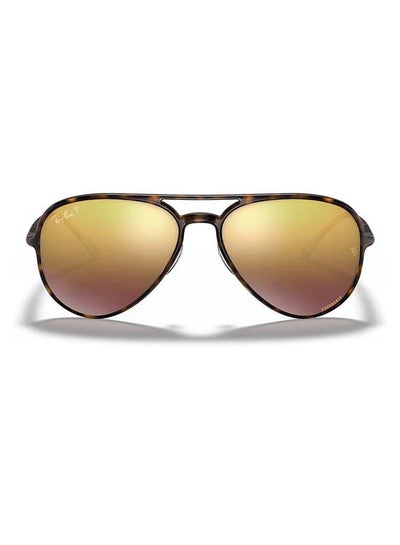 Buy Pilot Sunglasses - 0RB4320CH 710/6B58 - Lens Size: 58 mm - Brown in UAE