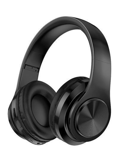 Buy BT 5.0 Wireless Foldable Headphone Black in UAE