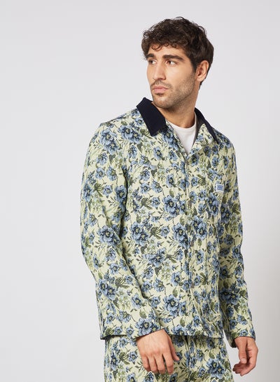 Buy Hudson Floral Print Jacket Multicolour in UAE