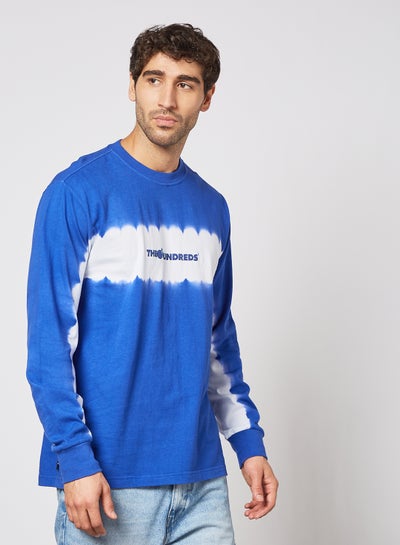 Buy Div Long Sleeve T-Shirt Blue in Saudi Arabia