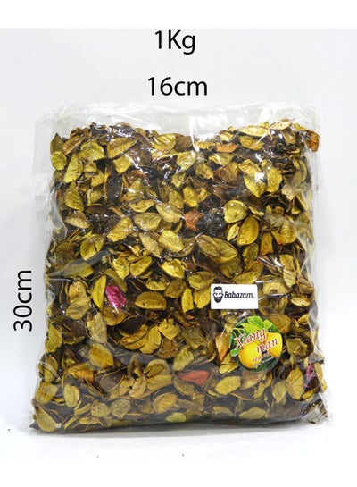 Buy Natural Scented Potpourri Dried Flower Ocean Herbs Yellow 30x16cm in Egypt