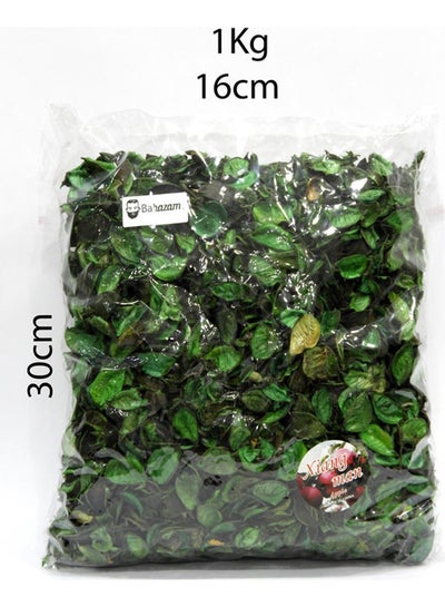 Buy Natural Scented Potpourri Dried Flower Herbs Green 30x16cm in UAE