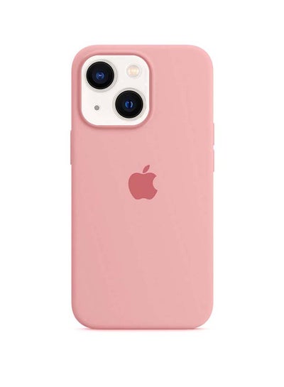 Buy Silicone Case Cover for iPhone 13 6.1 inch Pink in Saudi Arabia