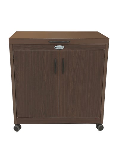 Buy Food Warmer Trolley VFWT4D/B19 Dark Brown in Saudi Arabia