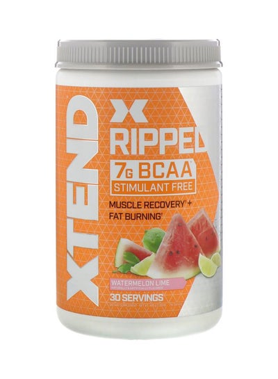 Buy Xtend Ripped 7G BCAA Dietary Supplement - Watermelon Lime in Saudi Arabia