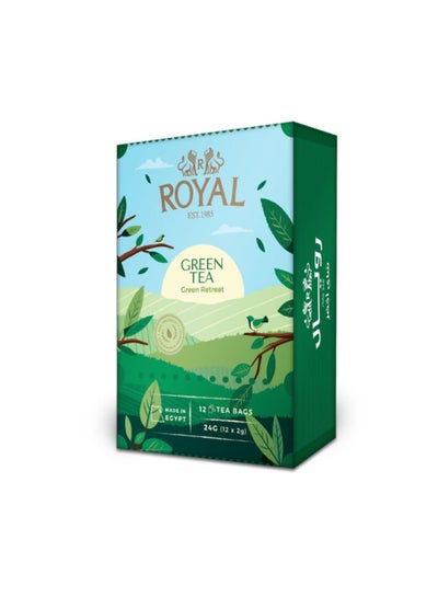 اشتري HerbsGreen Tea 12 Filter Pack of 12 في مصر