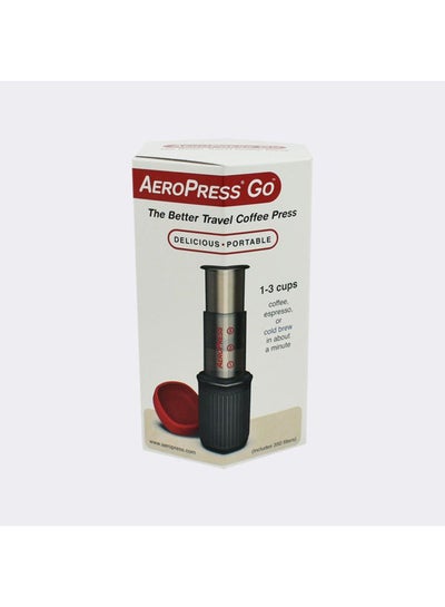 Buy Aeropress Go-Coffe Maker Black in UAE