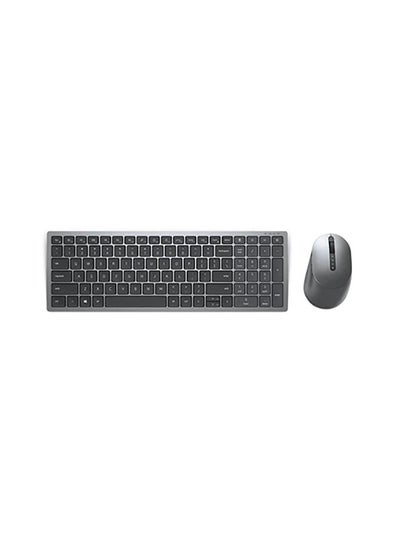 اشتري KM7120W Multi-Device Bluetooth and Wireless Keyboard And Mouse Titan Gray في الامارات