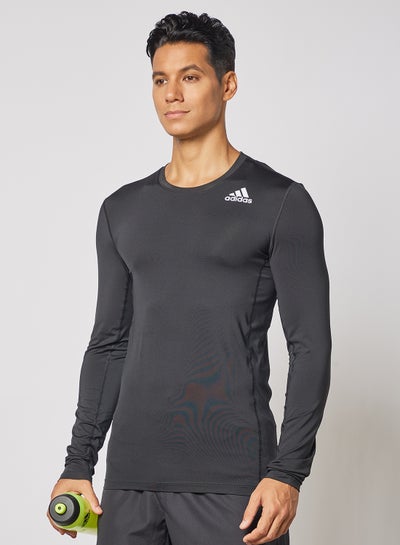 Techfit Compression Long Sleeve T-Shirt Black price in Saudi