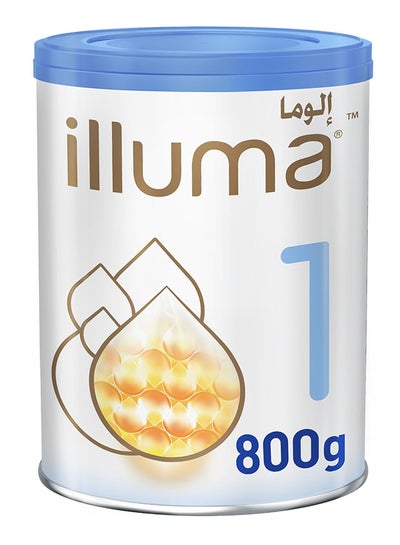 Buy Nutrition Illuma Stage 1+ Milk Powder, 0 To 6 Months 800grams in UAE