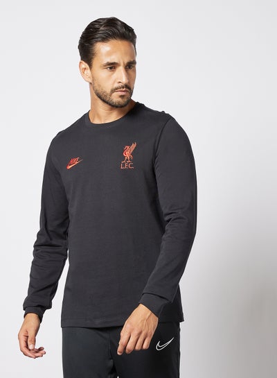 Liverpool FC Futura Travel T Shirt Black price in UAE Noon UAE