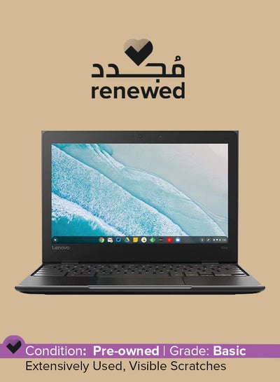 Buy Renewed - Chromebook 100e (2019) Laptop With 11.6-Inch Display,MediaTek MTK 8173C Processor/4GB RAM/32GB eMMC/8th Gen/Chrome OS/Integrated Graphics Black in UAE