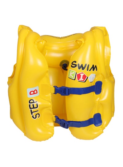 Inflatable Swim Vest Life Jacket With Safety Fasteners For Kids 3 Years And  Above 46 x 42cm price in Saudi Arabia, Noon Saudi Arabia