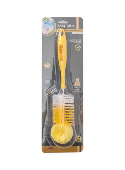 Buy 2-Piece Baby Sponge Bottle Cleaning Brush Set in Saudi Arabia