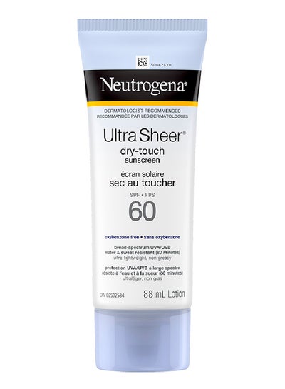 Buy Ultra Sheer Dry Touch Sunscreen Lotion SPF60 88ml in UAE