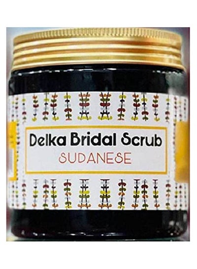 Buy Body Care Delka Bridal Scrub Sudanese Multicolour 250g in Egypt