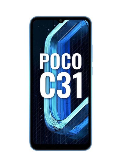 Buy Poco C31 Dual Sim Royal Blue 3GB RAM 32GB 4G LTE- International Version in UAE