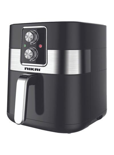 Buy Air Fryer, Stainless Steel Accents, Detachable Basket, Overheat Protection Custom Temp Range, 30-Min, Detachable Frying Basket, Light Indicator, Dishwasher Safe 4 L 1300 W NAF788A / NAF788A2 Black in UAE