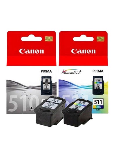 510 Black & 511 Color Cartridges Multicolour price in Saudi Arabia ...