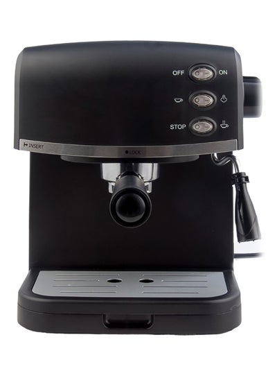 Buy 3-Level Coffee Maker Machine 1.5 L 850 W GSS-CM-4695 Black/Silver in Saudi Arabia