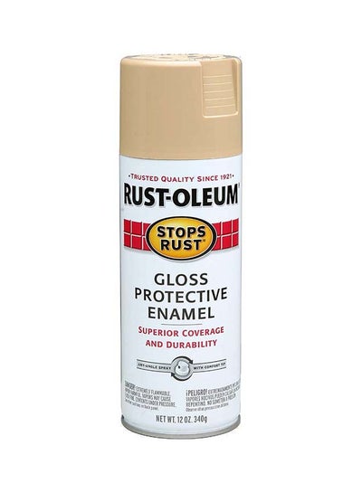 Buy Stops Rust Gloss Protective Enamel Spray Sand in UAE