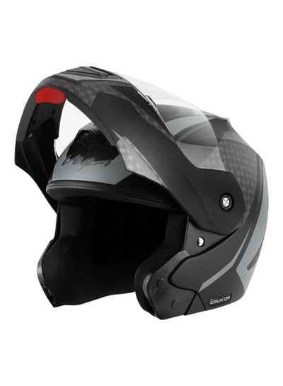 Buy Crux DX Checks Flip-Up Motorcycle Helmet in UAE
