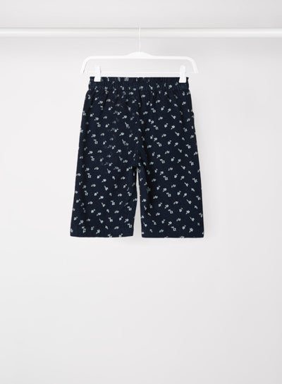 Buy Baby/Kids Prints Corduroy Pants Blue in Saudi Arabia