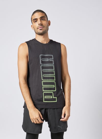 Buy Fade Training Tank Top Black in Saudi Arabia