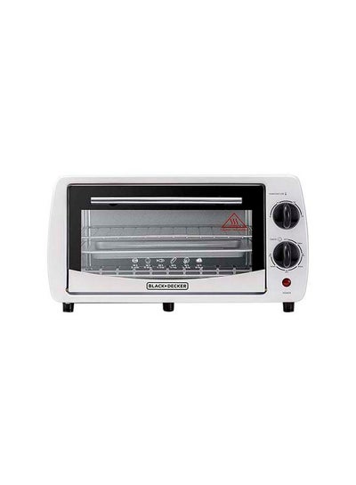 Buy Electric Oven Multifunction With Double Glass For Toasting/Baking/Broiling 9 L 800 W TRO9DG-B5 White in UAE