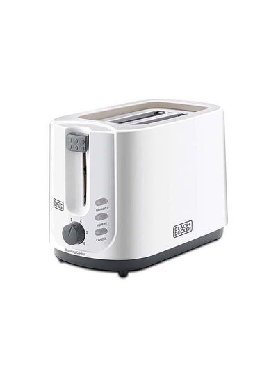 Buy 2 Slice Cool Touch Bread Toaster 750.0 W ET125-B5 White/Grey in UAE