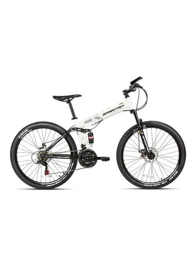 Buy Alpha Dual Sus Folding Bicycle 26inch in UAE