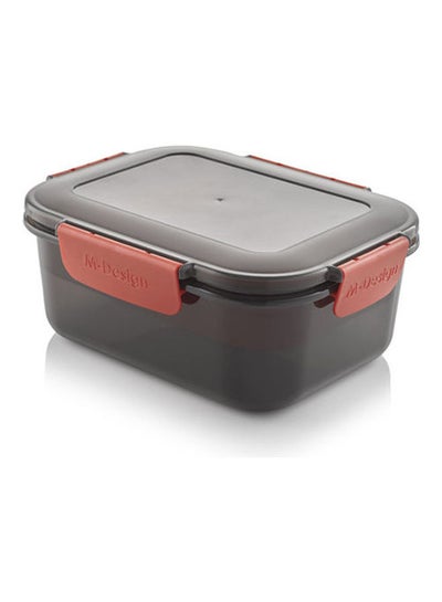 Buy Fresco Lunch Box Black/Red 20.8 x 16.3 x 8.5cm in Egypt