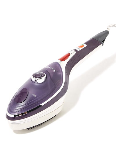 Buy Handheld Electric Steam Iron With Ceramic Soleplate 0.07 L 1100.0 W NL-IR-389C-PP White/Purple in Saudi Arabia