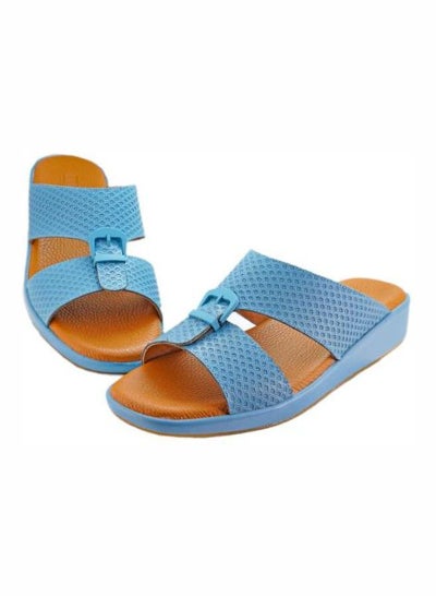 Buy Elegant Arabic Sandals Sky Blue in UAE