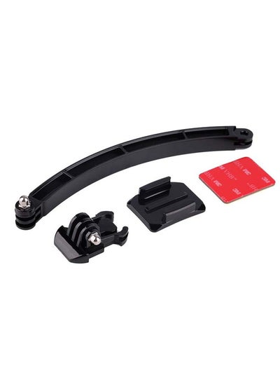 Buy Adjustable Curved Mount With Helmet Extension Self Photo Arm Kit For GoPro Hero 3/2/1 Black in UAE