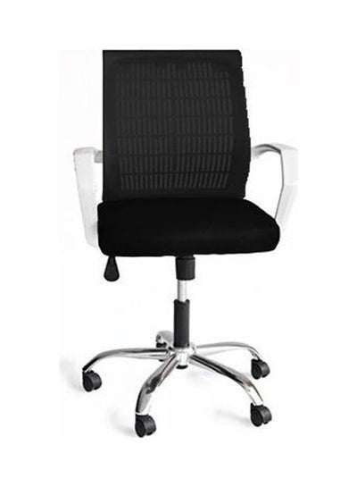 Buy Swivel Office Chair Black 20kg in Egypt