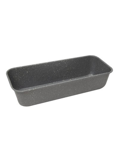 Buy Rectangular Cake Mold Grey 30.7x11.2x6.7cm in UAE