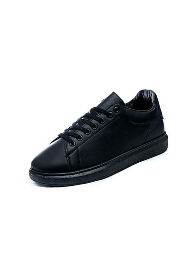 Buy Basic Laceup Sneakers Black in Egypt