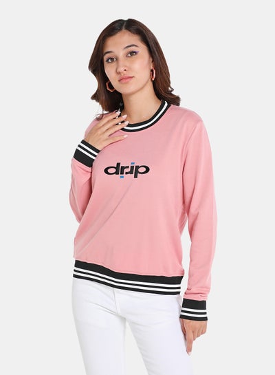 Buy Pop-Over Pullover Peach in UAE