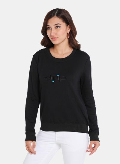 Buy Pop-Over Pullover Black in UAE